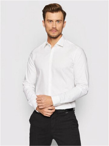 Calvin Klein Košile K10K108229 Bílá Slim Fit