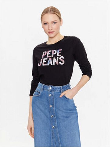 Pepe Jeans T-Shirt Luna PL505394 Černá Regular Fit