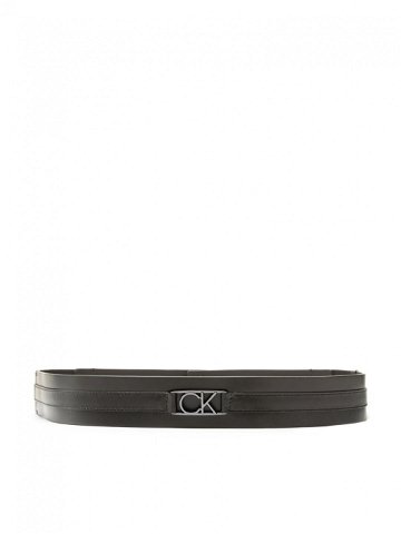 Calvin Klein Opasek Re-Lock 4Cm Belt K60K610500 Černá