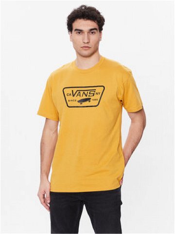 Vans T-Shirt Full Patch VN000QN8 Žlutá Classic Fit