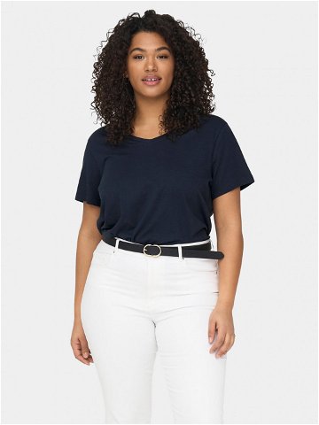 ONLY Carmakoma T-Shirt 15285965 Modrá Regular Fit