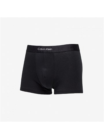 Calvin Klein Embossed Icon Cotton Trunk Black