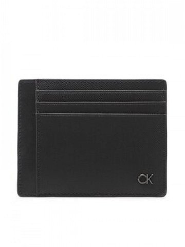 Calvin Klein Pouzdro na kreditní karty Ck Clean Pq Id Cardholder K50K510299 Černá