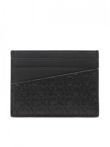 Calvin Klein Pouzdro na kreditní karty Ck Must Mono Cardholder 6Cc K50K510319 Černá