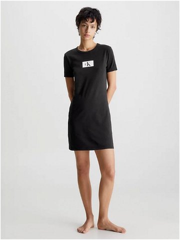 Černá dámská noční košile Calvin Klein Underwear