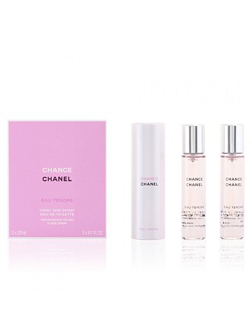 Chanel Chance Eau Tendre – EDT 3 x 20 ml 60 ml
