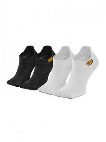 Vibram Fivefingers Sada 2 párů nízkých ponožek unisex No Show S15N12P Černá
