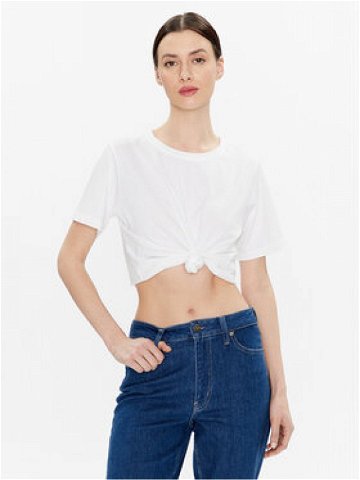 Calvin Klein T-Shirt K20K205410 Bílá Regular Fit