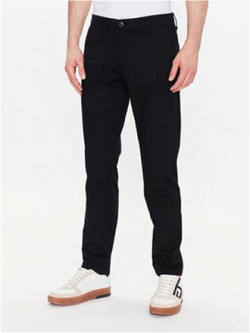 Guess Kalhoty z materiálu Myron M3GB26 WFBW3 Černá Slim Fit