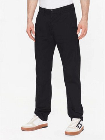 Guess Kalhoty z materiálu Drake M3GB13 WFBW3 Černá Regular Fit