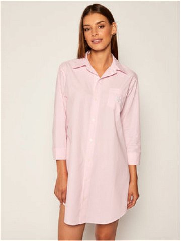 Lauren Ralph Lauren Noční košile I815197 Růžová Regular Fit