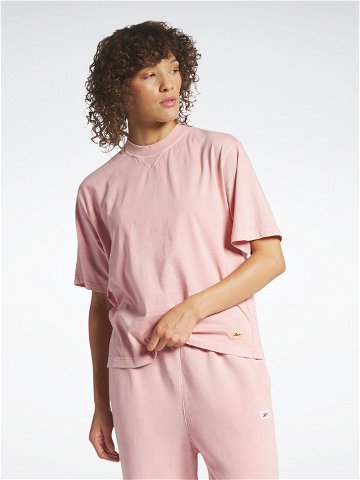 Reebok T-Shirt Classics Natural Dye Boxy T-Shirt HY2708 Růžová