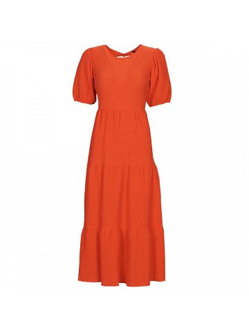 Desigual VEST WEND Společenské šaty Oranžová