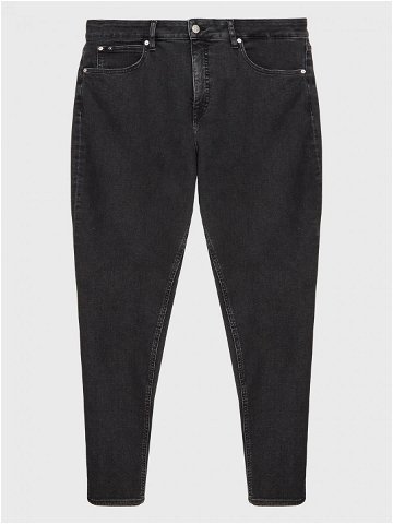 Calvin Klein Jeans Jeansy J20J220586 Černá Skinny Fit