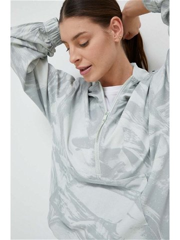 Tréninková bunda Calvin Klein Performance Essentials zelená barva přechodná oversize