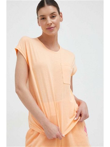 Sportovní tričko Columbia Boundless Trek oranžová barva 2033481