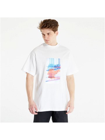 Calvin Klein Jeans Motion Floral Graphic S S T-Shirt White