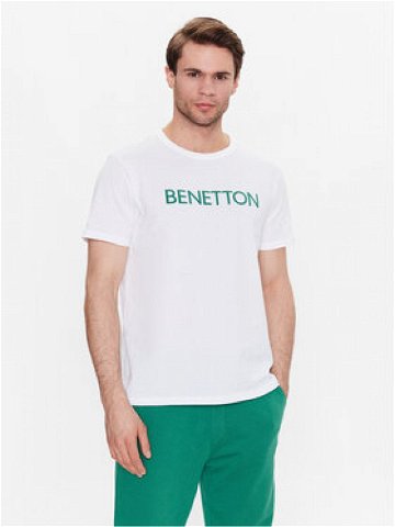 United Colors Of Benetton T-Shirt 3I1XU100A Bílá Regular Fit
