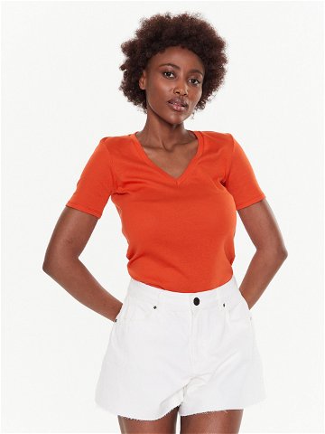 United Colors Of Benetton T-Shirt 3GA2E4230 Oranžová Regular Fit