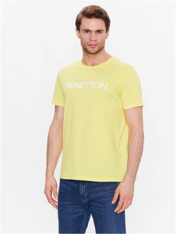 United Colors Of Benetton T-Shirt 3I1XU100A Žlutá Regular Fit