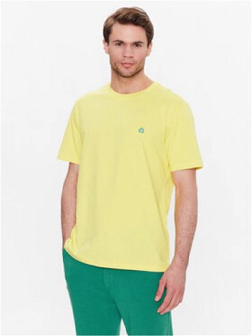 United Colors Of Benetton T-Shirt 3MI5J1AF7 Žlutá Regular Fit