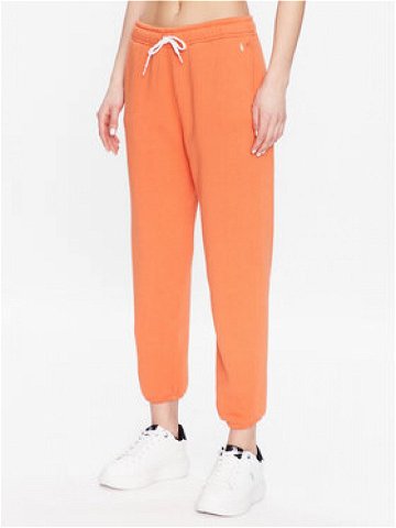 Polo Ralph Lauren Teplákové kalhoty 211891560005 Oranžová Regular Fit