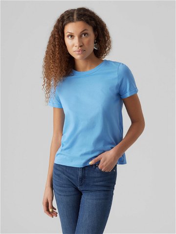 Vero Moda T-Shirt Paula 10243889 Modrá Regular Fit