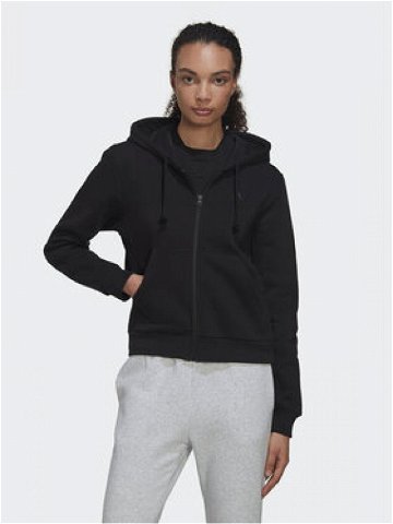 Adidas Mikina ALL SZN Fleece Full-Zip Hoodie HC8848 Černá Regular Fit