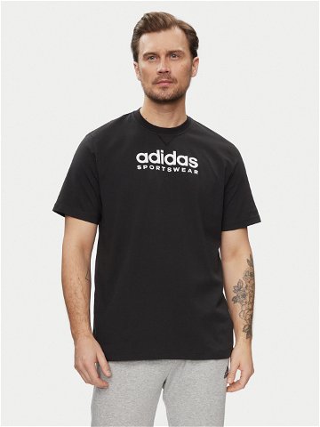 Adidas T-Shirt All SZN Graphic T-Shirt IC9815 Černá Loose Fit