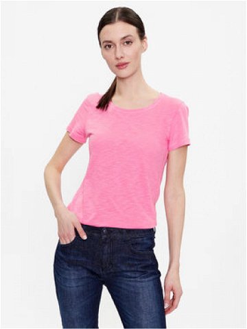 Sisley T-Shirt 3TNHL11A2 Růžová Regular Fit
