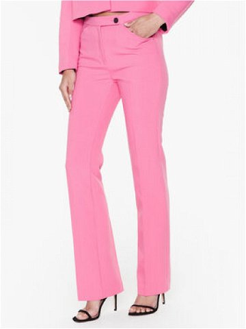 Sisley Kalhoty z materiálu 4OLVLF02Q Růžová Regular Fit