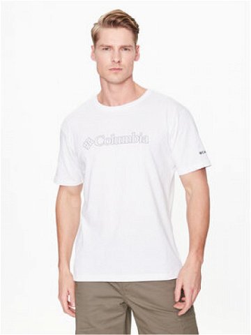 Columbia T-Shirt Pacific Crossing II 2036472 Bílá Regular Fit