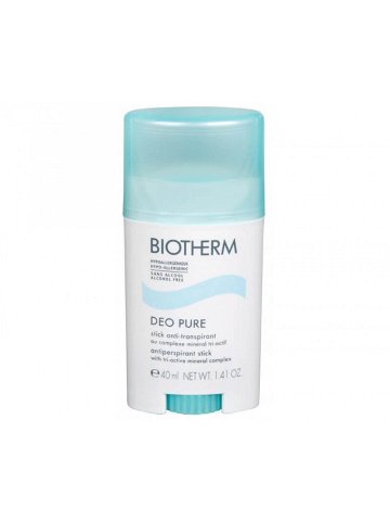 Biotherm Antiperspirant Deo Pure Antiperspirant Stick with Tri-active Mineral Complex 40 ml