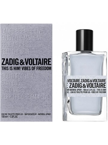 Zadig & Voltaire This Is Him Vibes Of Freedom – EDT 50 ml