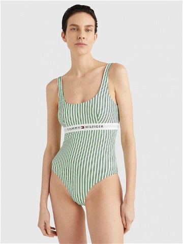 Tommy Hilfiger Underwear Jednodílné plavky Zelená