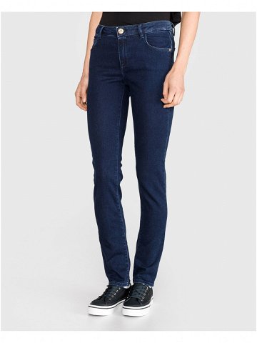 Modré dámské straight fit džíny Trussardi Jeans
