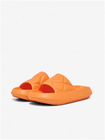 Oranžové pantofle ONLY Mave