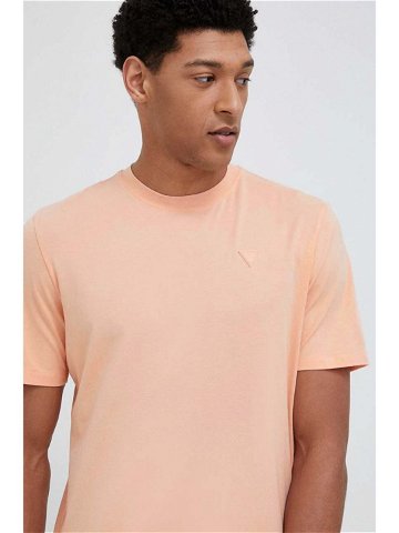 Tričko Guess HEDLEY oranžová barva Z2YI12 JR06K