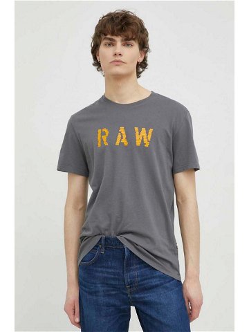 Bavlněné tričko G-Star Raw 2-pack s potiskem