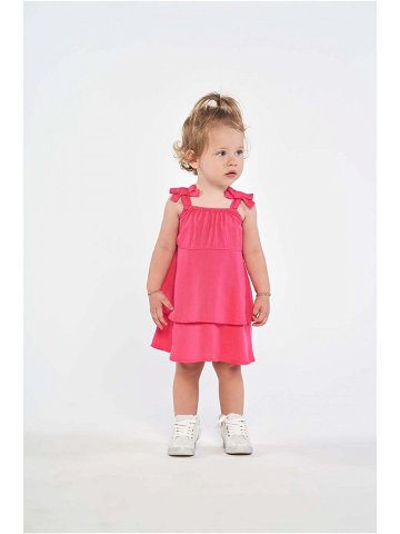 Dívčí šaty Birba & Trybeyond růžová barva mini