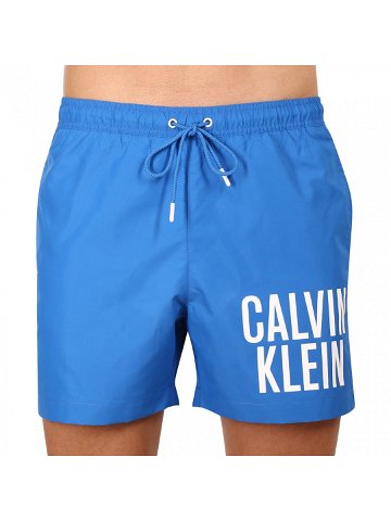 Pánské plavky Calvin Klein modré KM0KM00794 C4X M