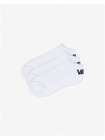Vans Classic Low Ponožky 3 páry Bílá