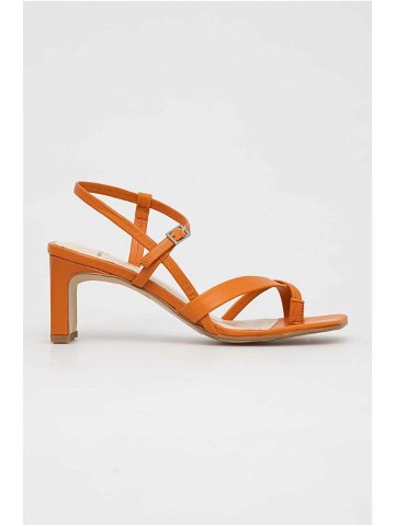 Kožené sandály Vagabond Shoemakers LUISA oranžová barva 5312 301 44
