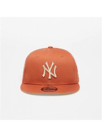 New Era New York Yankees Side Patch 9FIFTY Snapback Cap Medium Brown