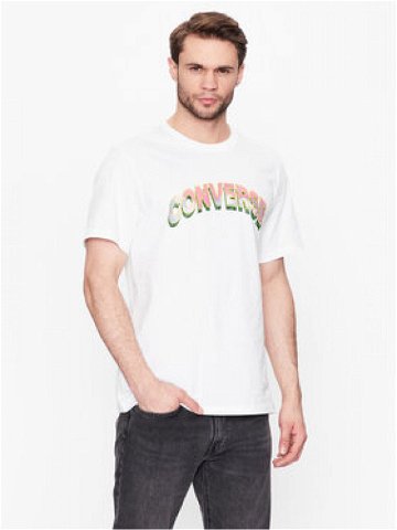 Converse T-Shirt Cloud Fill 10024589-A03 Bílá Regular Fit