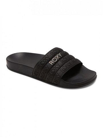 Roxy dámské sandály Slippy Wp Black M Gold Černá Velikost 9 US