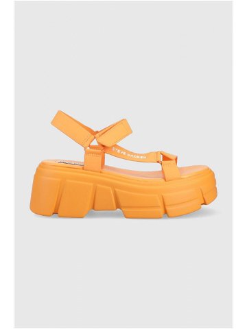 Sandály Steve Madden Assertive dámské oranžová barva na platformě SM11002461