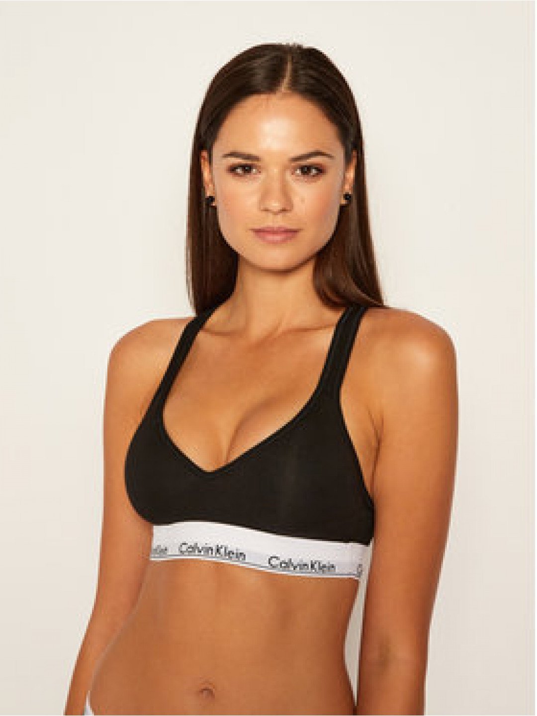 Calvin Klein Underwear Podprsenkový top 000QF1654E Černá