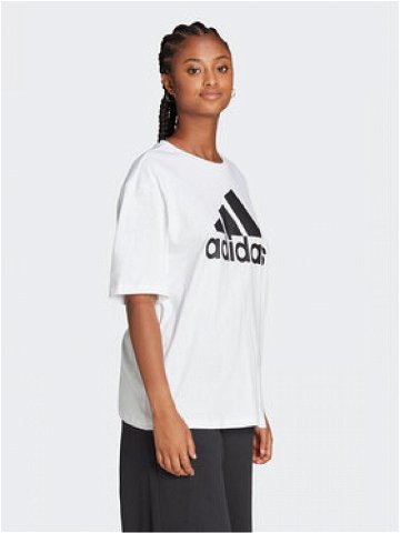 Adidas T-Shirt Essentials Big Logo Boyfriend T-Shirt HR4930 Bílá Loose Fit