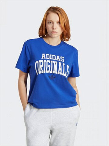 Adidas T-Shirt T-Shirt IC5982 Modrá